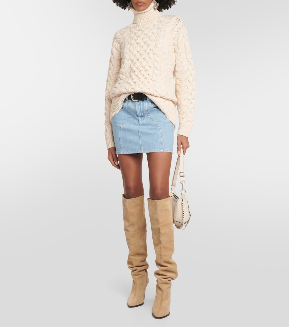 Jade Marant Etoile turtleneck sweater, white