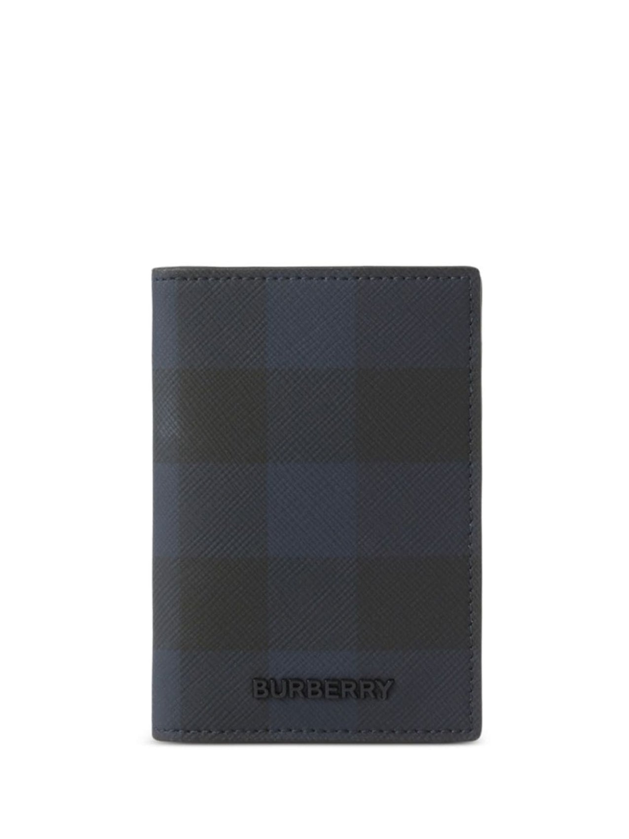 Burberry Check Cardholder, Blue