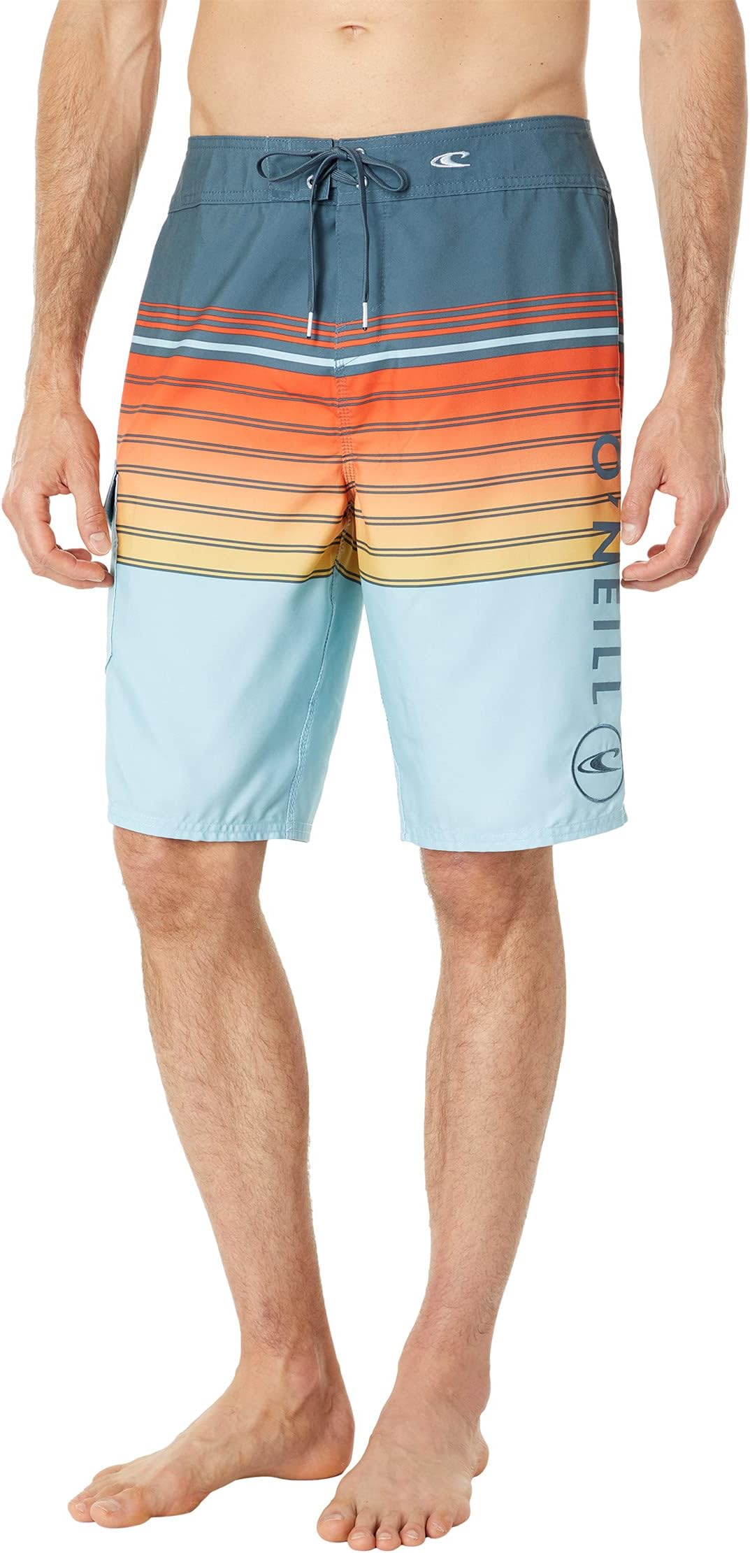 Santa Cruz O'Neill Print Swim Shorts - Slate