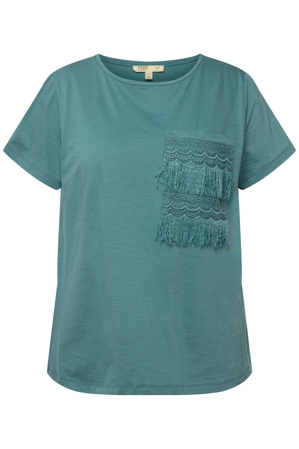 T-shirt Ulla Popken, blue