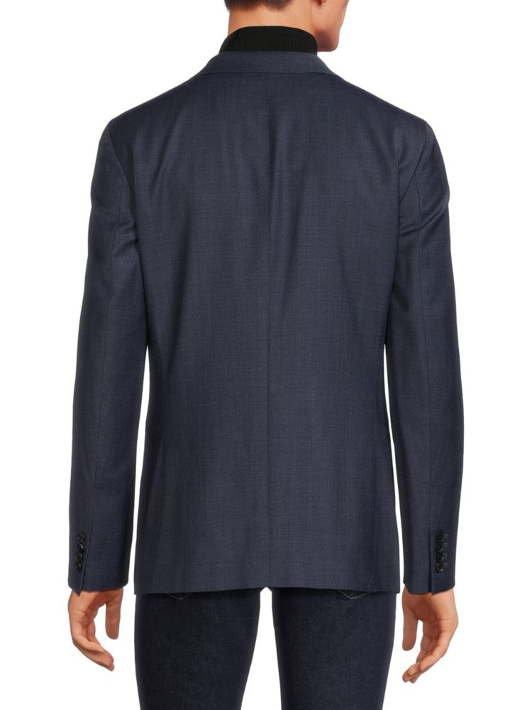 Ease Blazer in Reiss Wool Blend, Navy