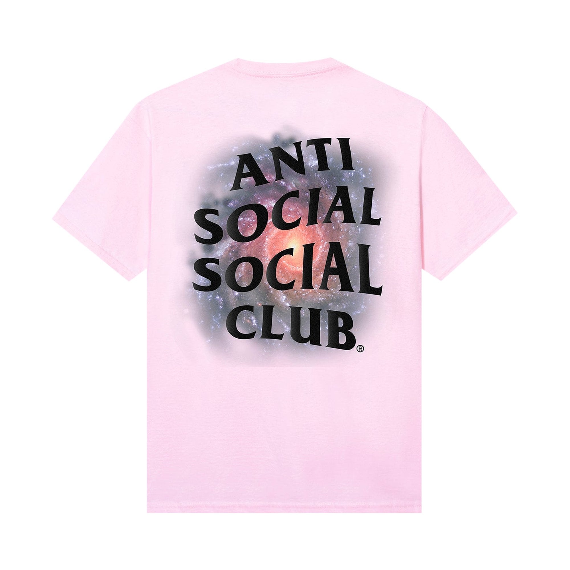 Anti Social Social Club Tonight I'll sit... T-shirt Pink