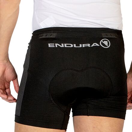 Men's Engineered + Clickfast Lined Boxer Endura, Black