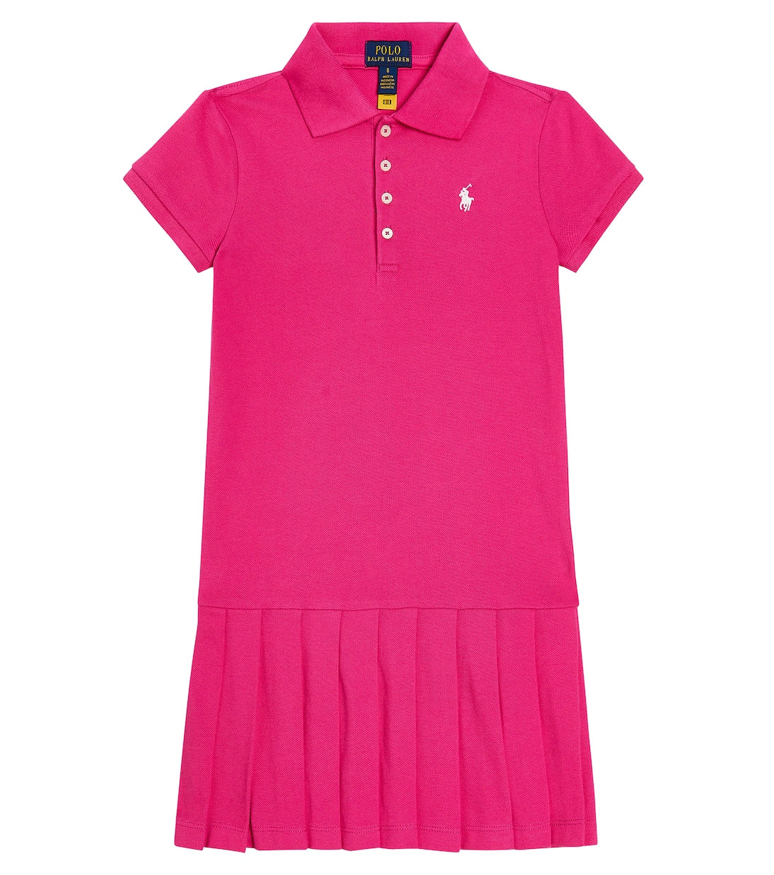 Polo Ralph Lauren Kids cotton dress, pink