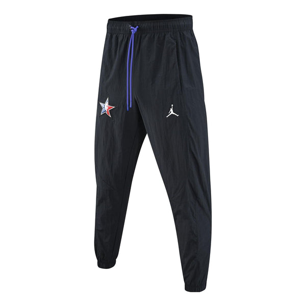 Air Jordan Logo NBA All-Star Pants 'Black', black