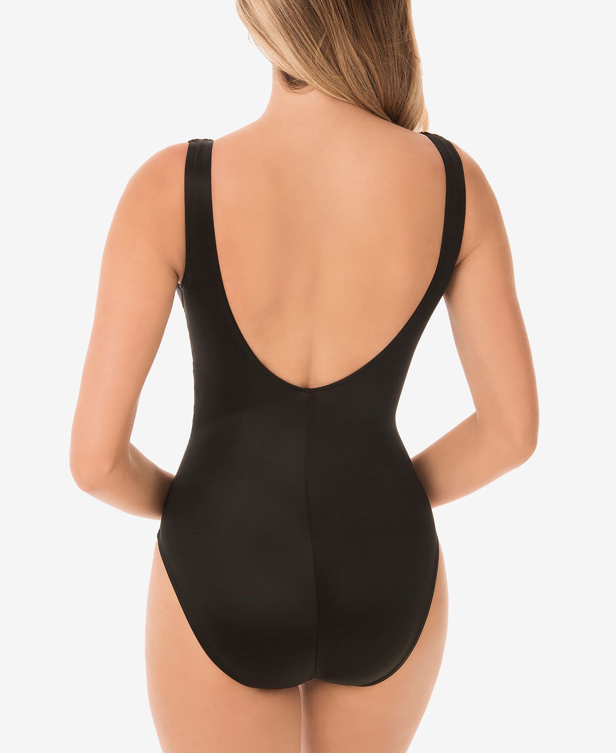 One-piece underwired swimsuit Must Have Escape full length Miraclesuit, black