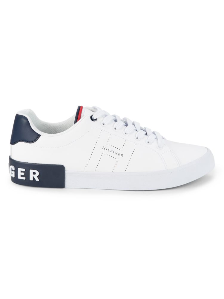 Tommy Hilfiger Logo Sneakers, White