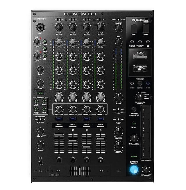 خلاط رقمي رباعي القنوات من Denon X1850 Prime