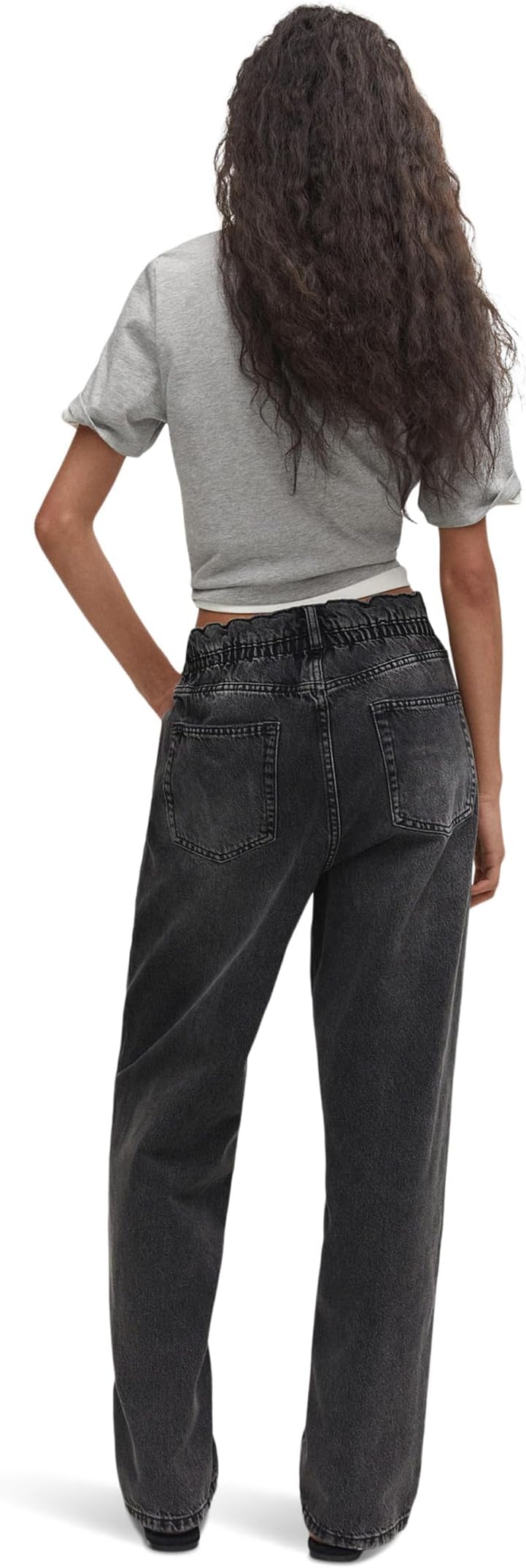 Willow Jeans MANGO, Black Denim