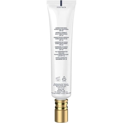 Daily moisturizer for wrinkle correction with retinol Spf30, 30 ml, Roc