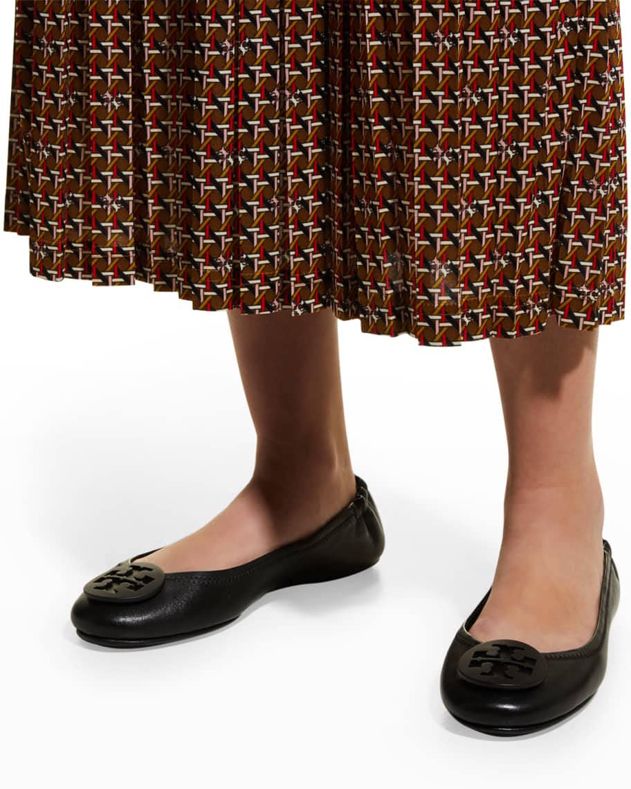 Minnie Travel Tory Burch Leather Flats