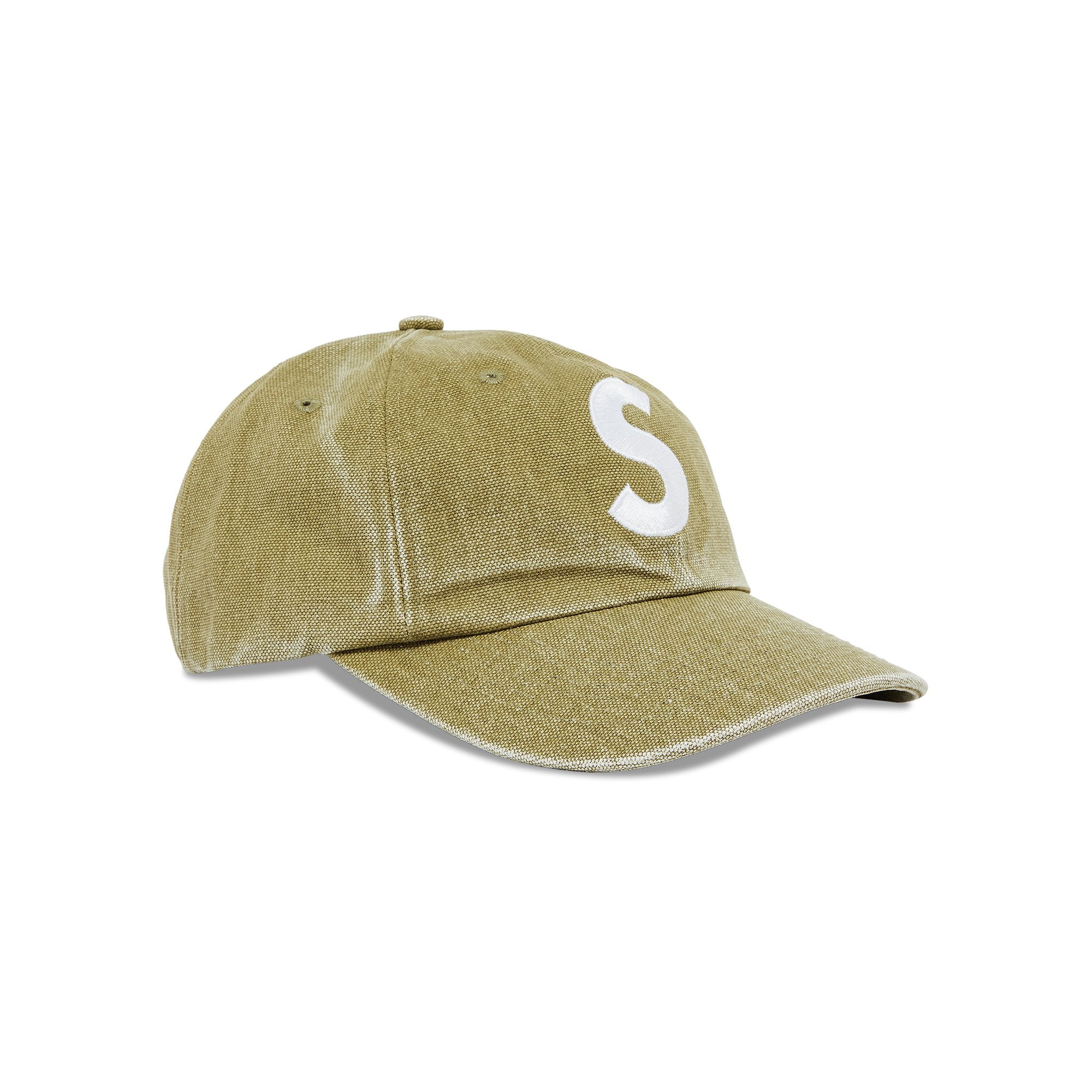 Supreme Pigment S Logo Canvas, 6 Panels, Olive