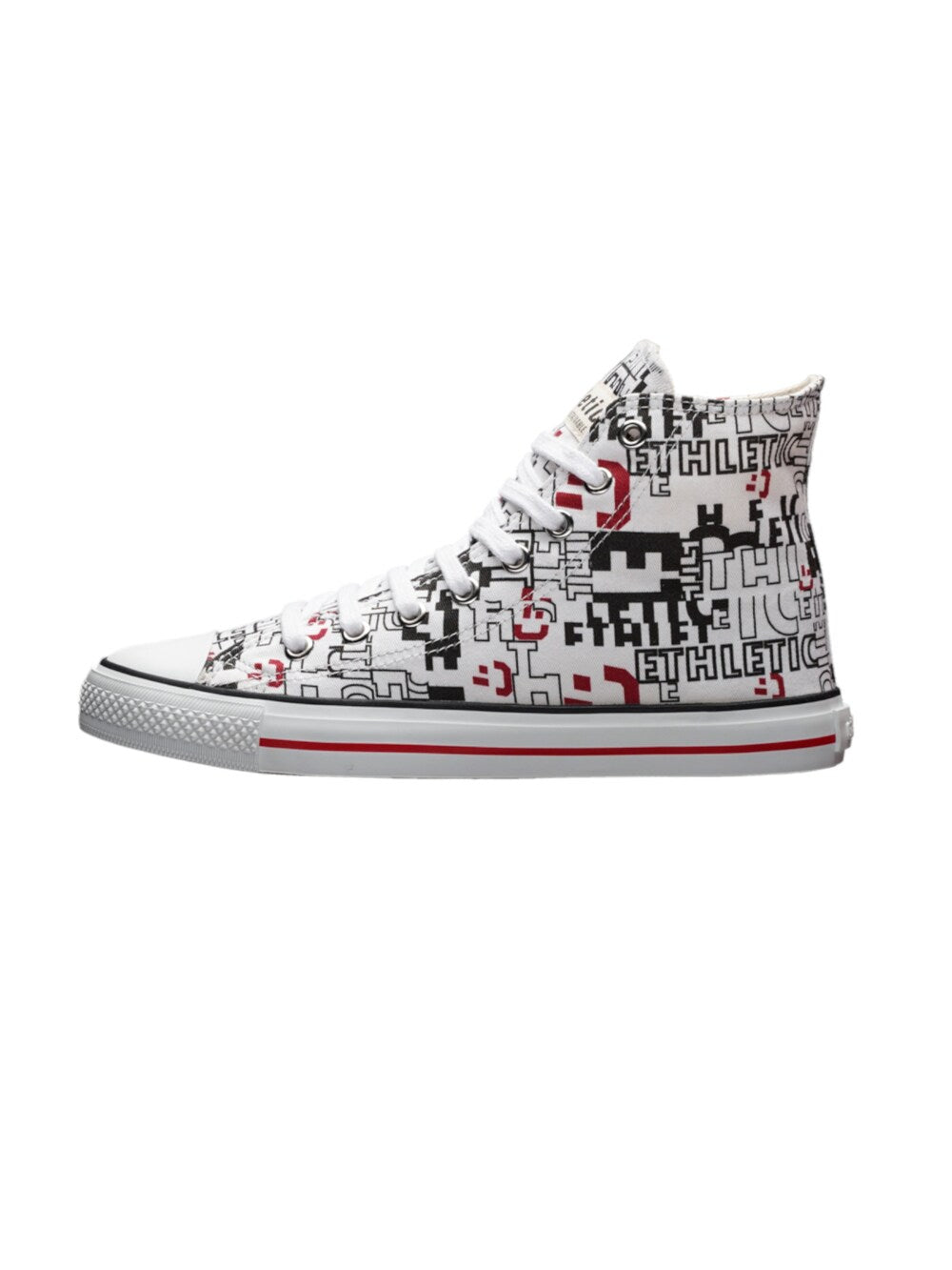 Ethletic White Cap High Top Sneakers, white