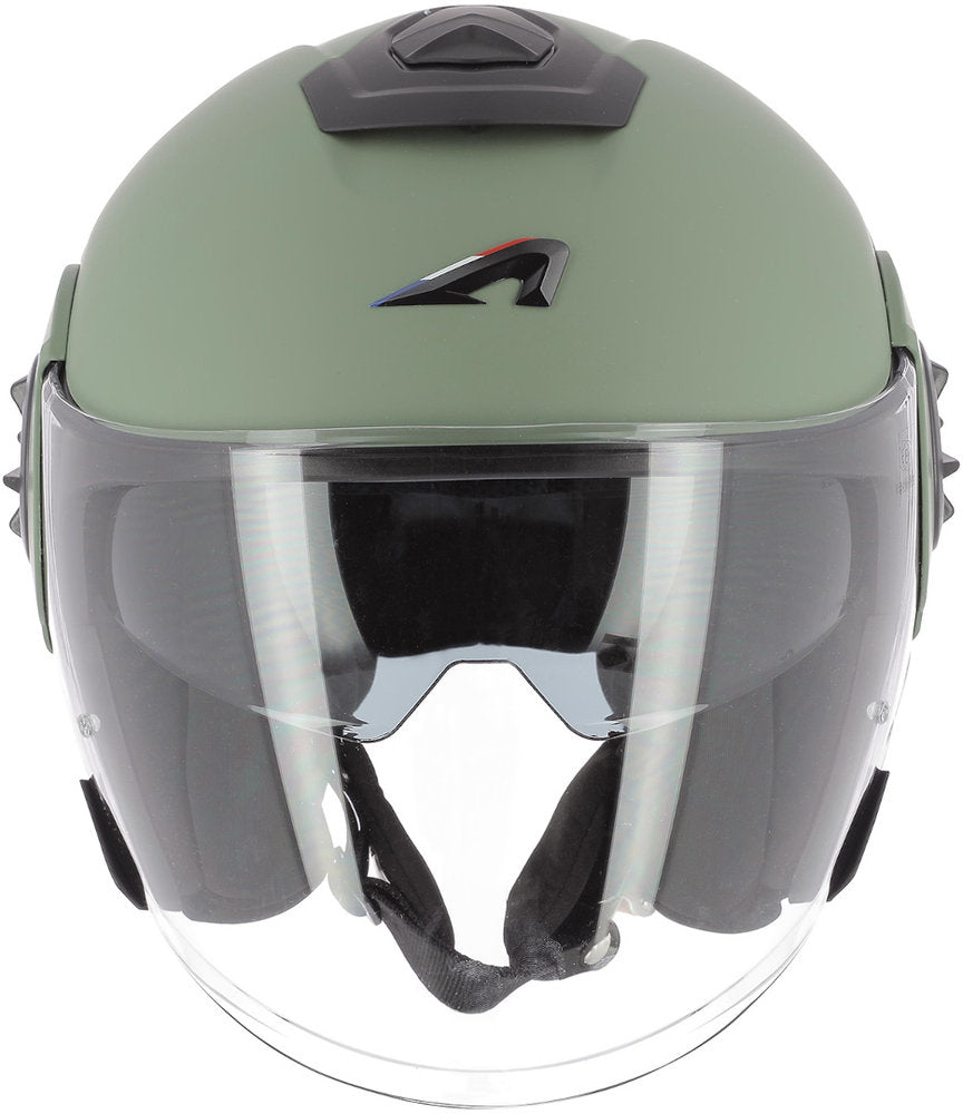 Aviator Jet Helmet Astone, Olive Matt