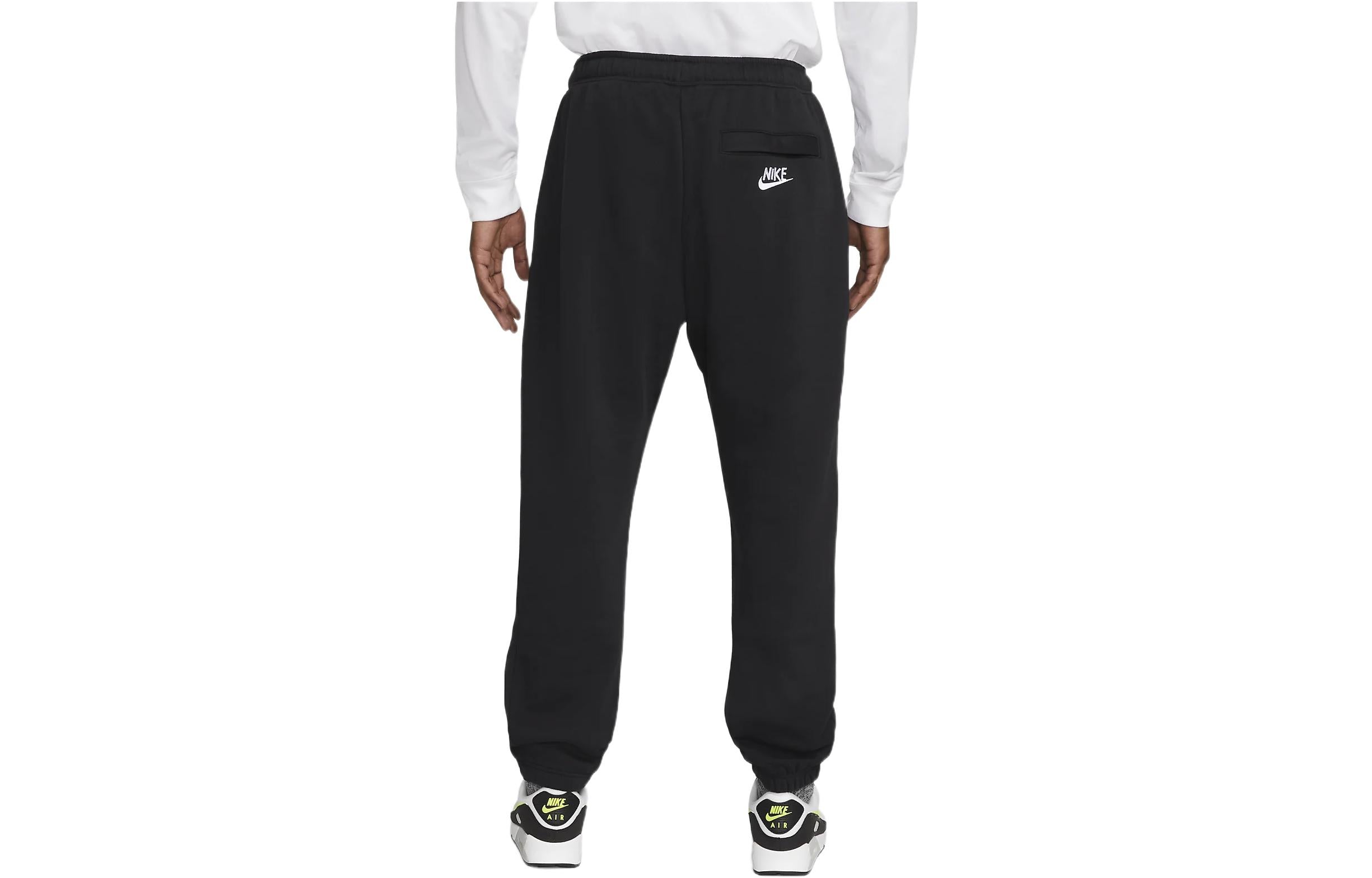 Men's black knitted sweatpants Nike, black