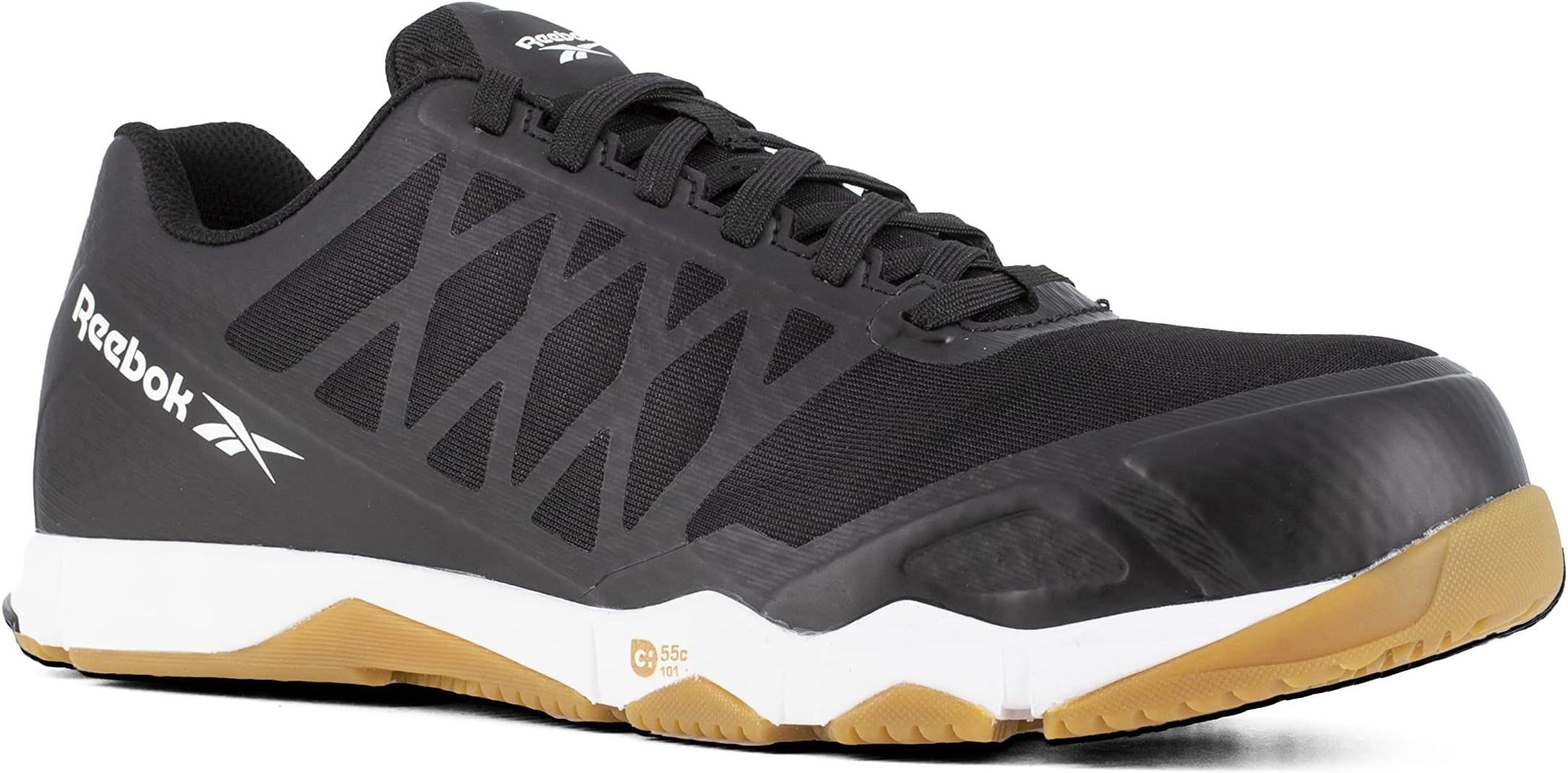 Speed TR Work EH Comp Toe Reebok Sneakers, Black/Gum