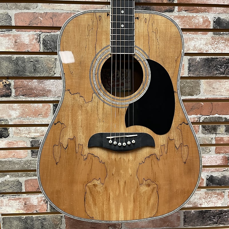 Acoustic guitar Oscar Schmidt OG2SM Spalted Maple Dreadnaught