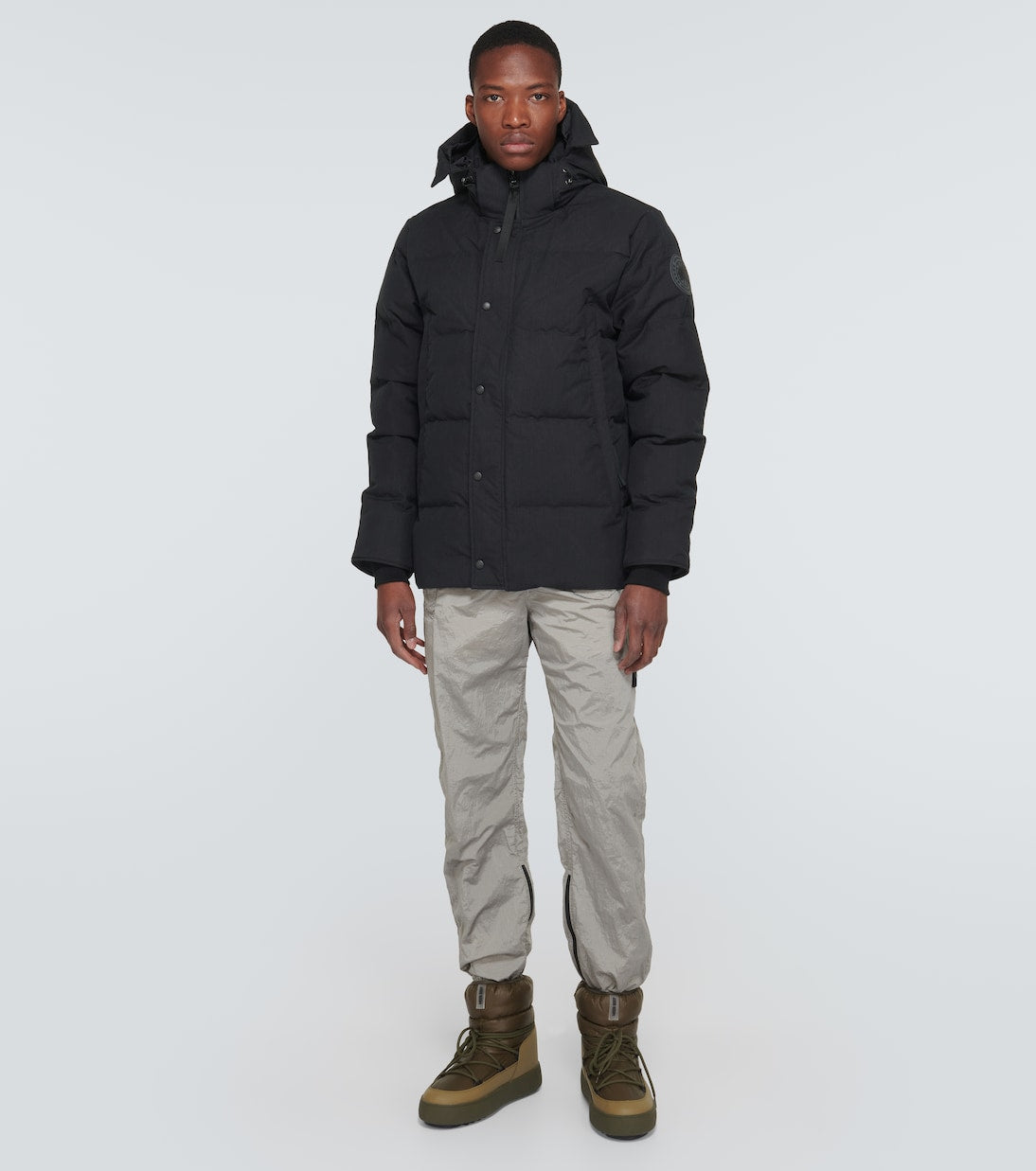 Wyndham Canada Goose down parka, black