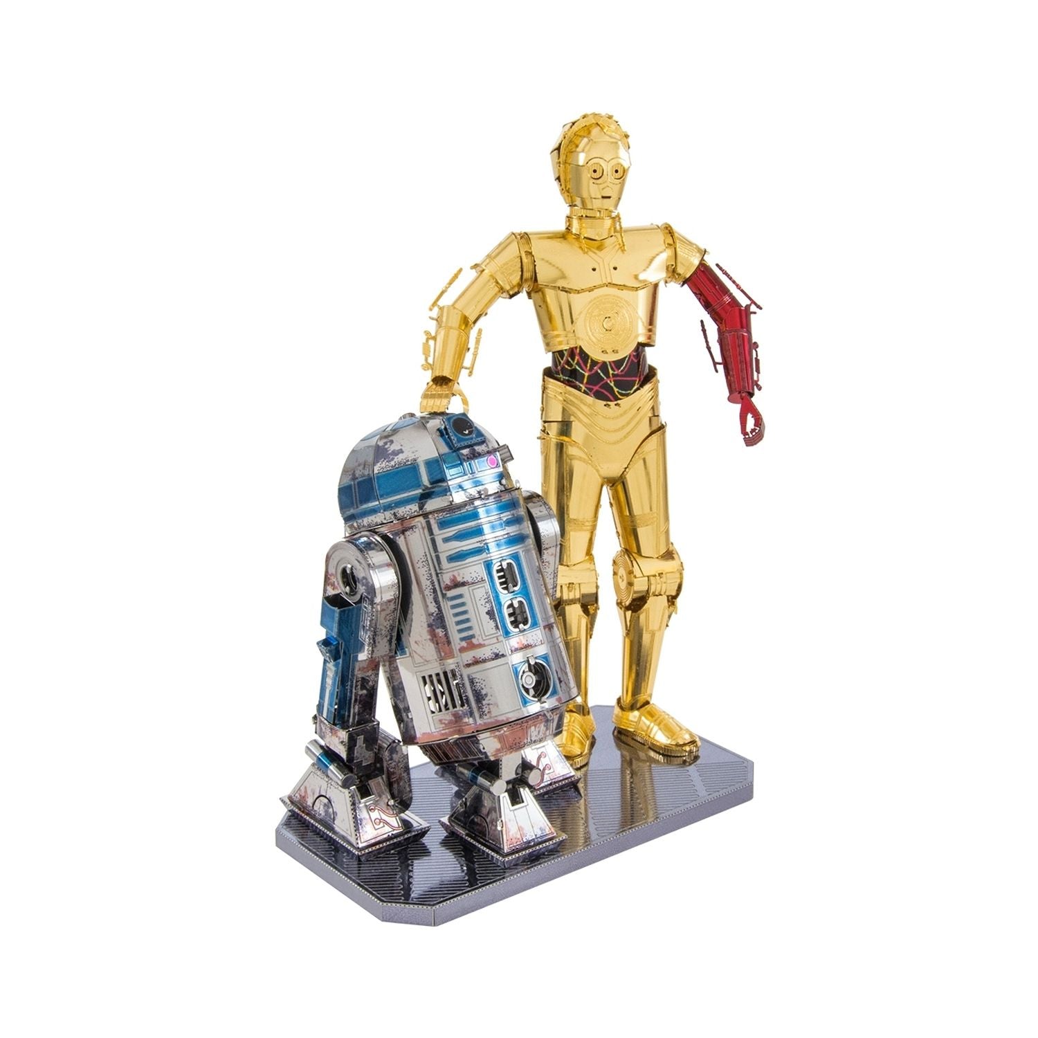 Fascinations Metal Earth 3D Metal Model Set - Star Wars R2-D2 and C-3PO Fascinations Box Set