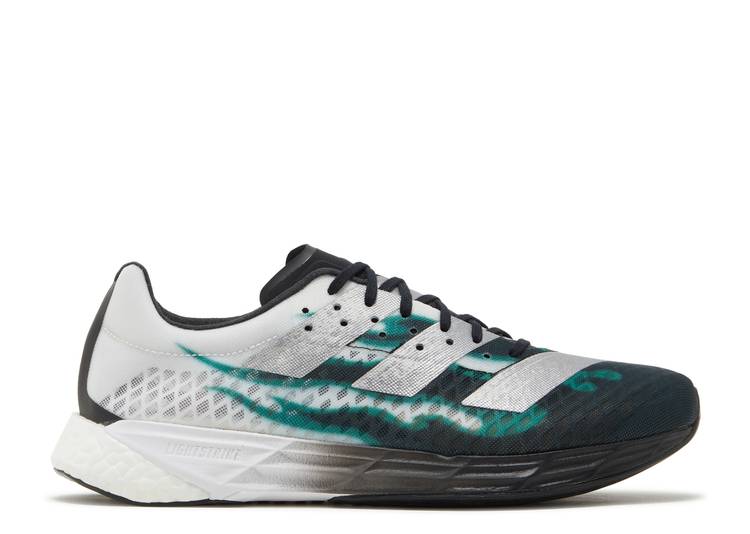 Adidas ADIZERO PRO BM 'RUNNERS HIGH PACK - GREEN FLAME' sneakers, white