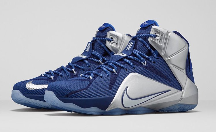 Nike LeBron 12 'What If?' Sneakers, blue