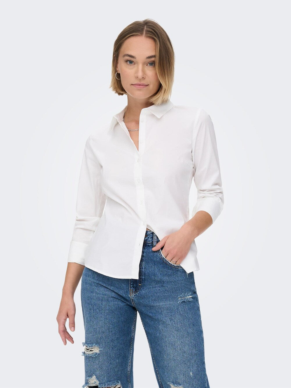 Blouse ONLY Friday, white