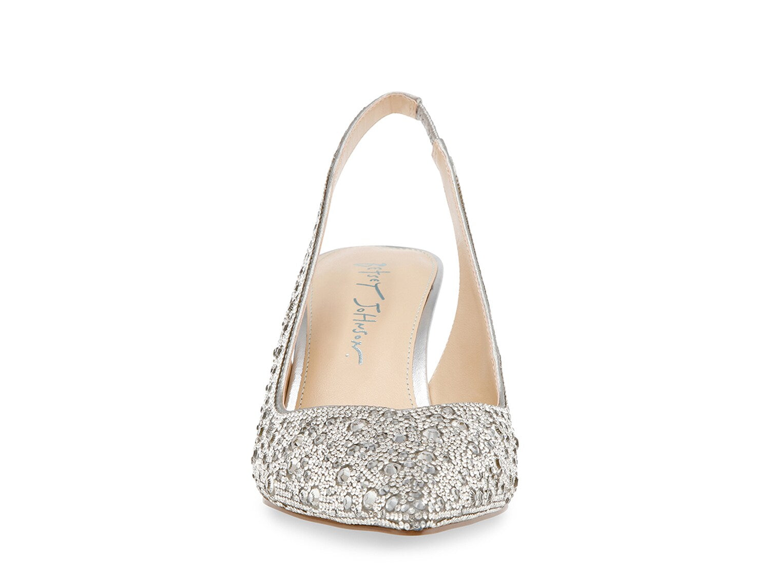 Betsey Johnson Mya shoes, silver