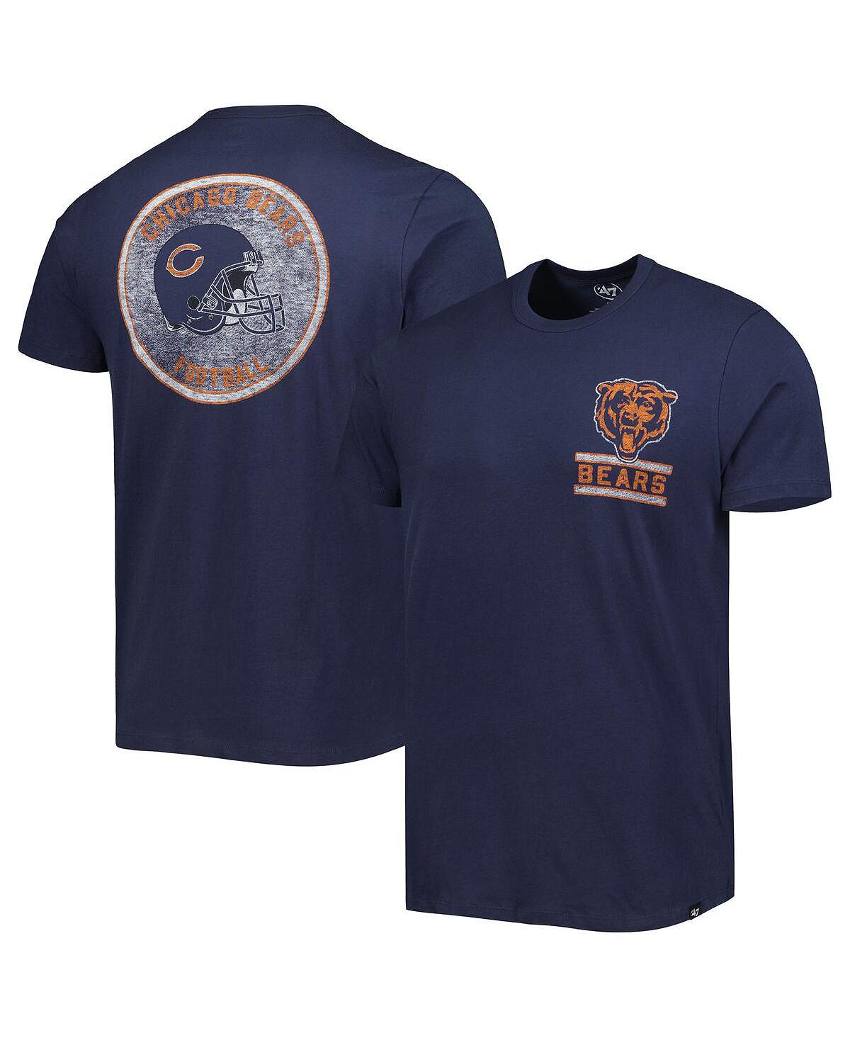 تي شيرت رجالي من Chicago Bears Open Field Franklin '47 Brand Navy