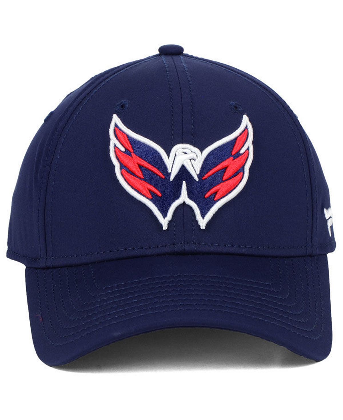 Washington Capitals Authentic NHL Headwear Basic Flexible Stretch Fitted Cap