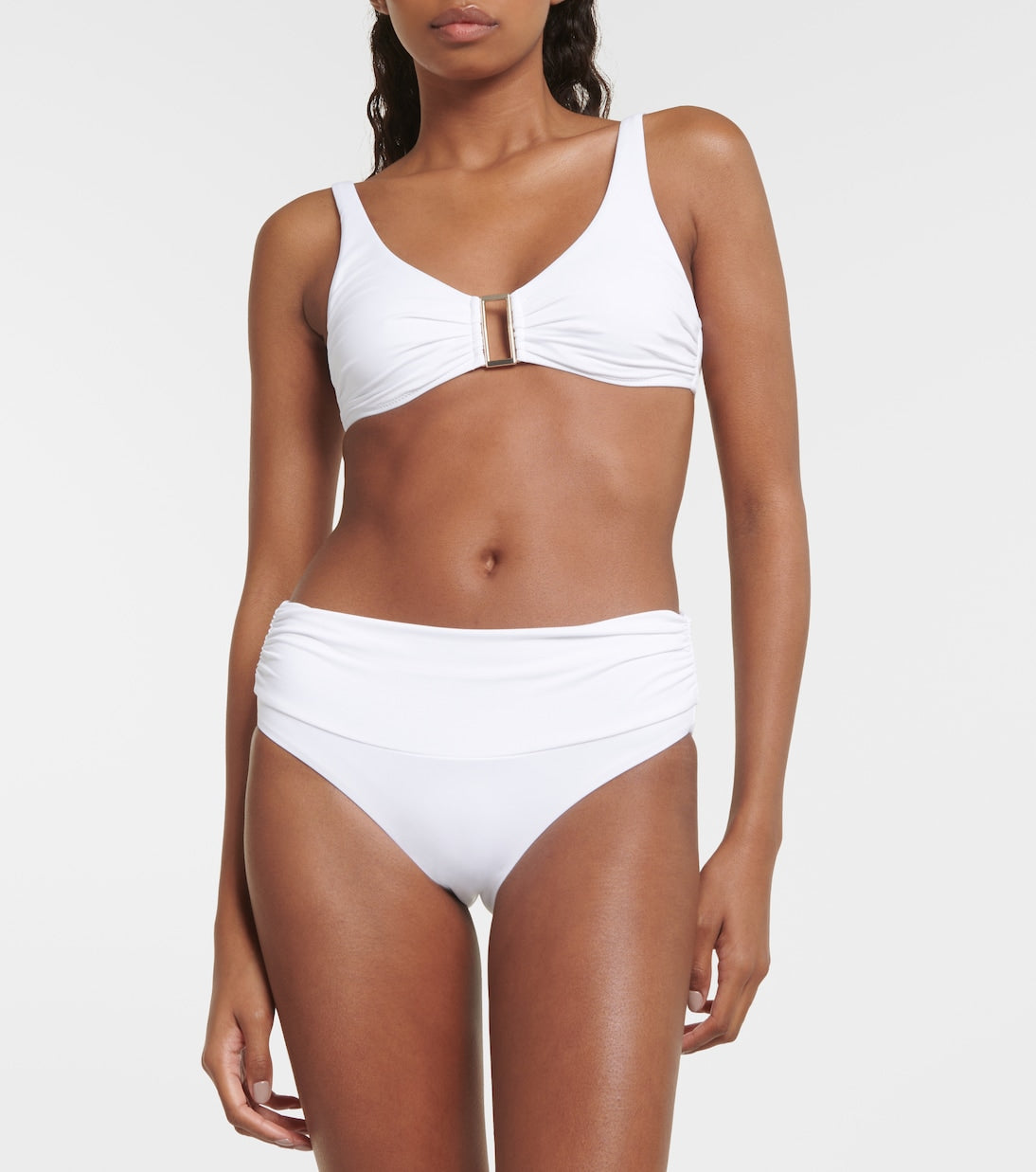 Bel air Melissa Odabash bikini top, white