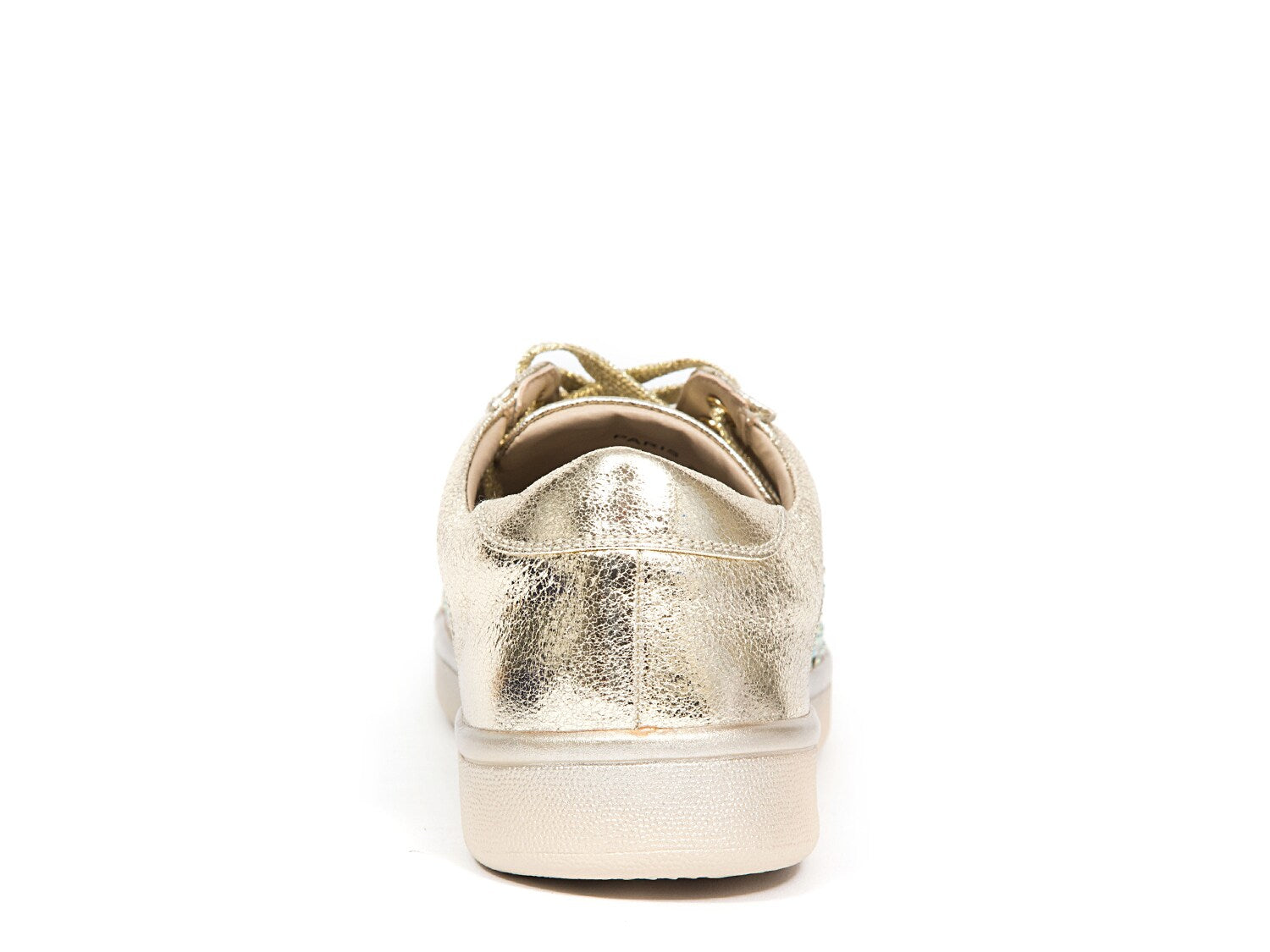 Lady Couture Paris sneakers, gold metallic