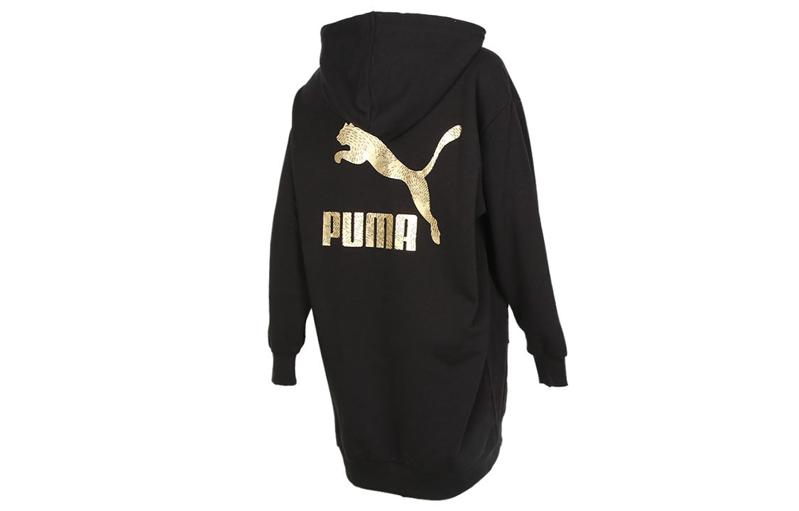 Puma Women's Long Sleeve Dress Black