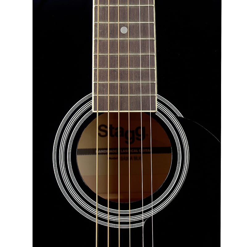 Acoustic guitar Stagg 4/4 Auditorium Acoustic Guitar - Black - SA20A BLK