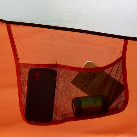 Rumpus 6P Tent: 6 Person, 3 Season Kelty, Malachite/Midnight Navy/Golden Oak