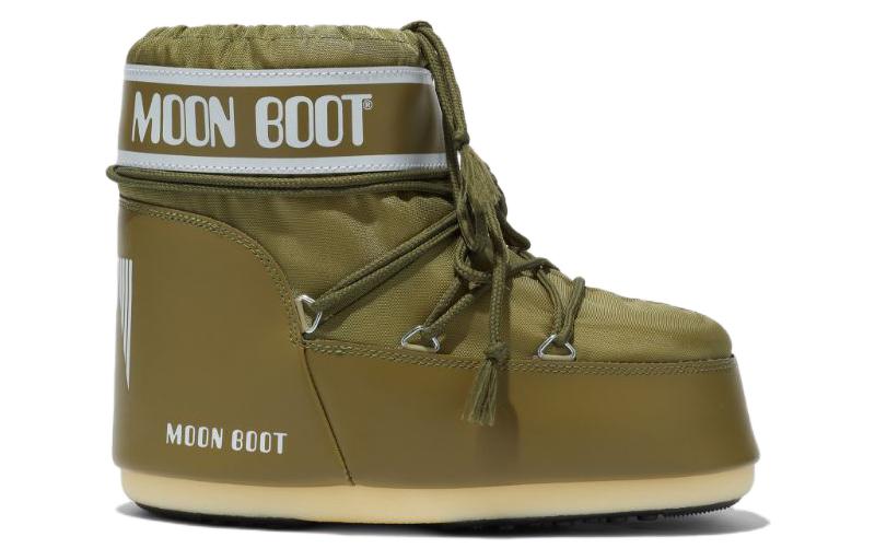 Icon Moon Boot Low Winter Boots Green/White