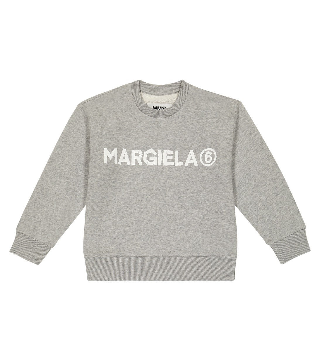 سويت شيرت قطني MM6 Maison Margiela، رمادي