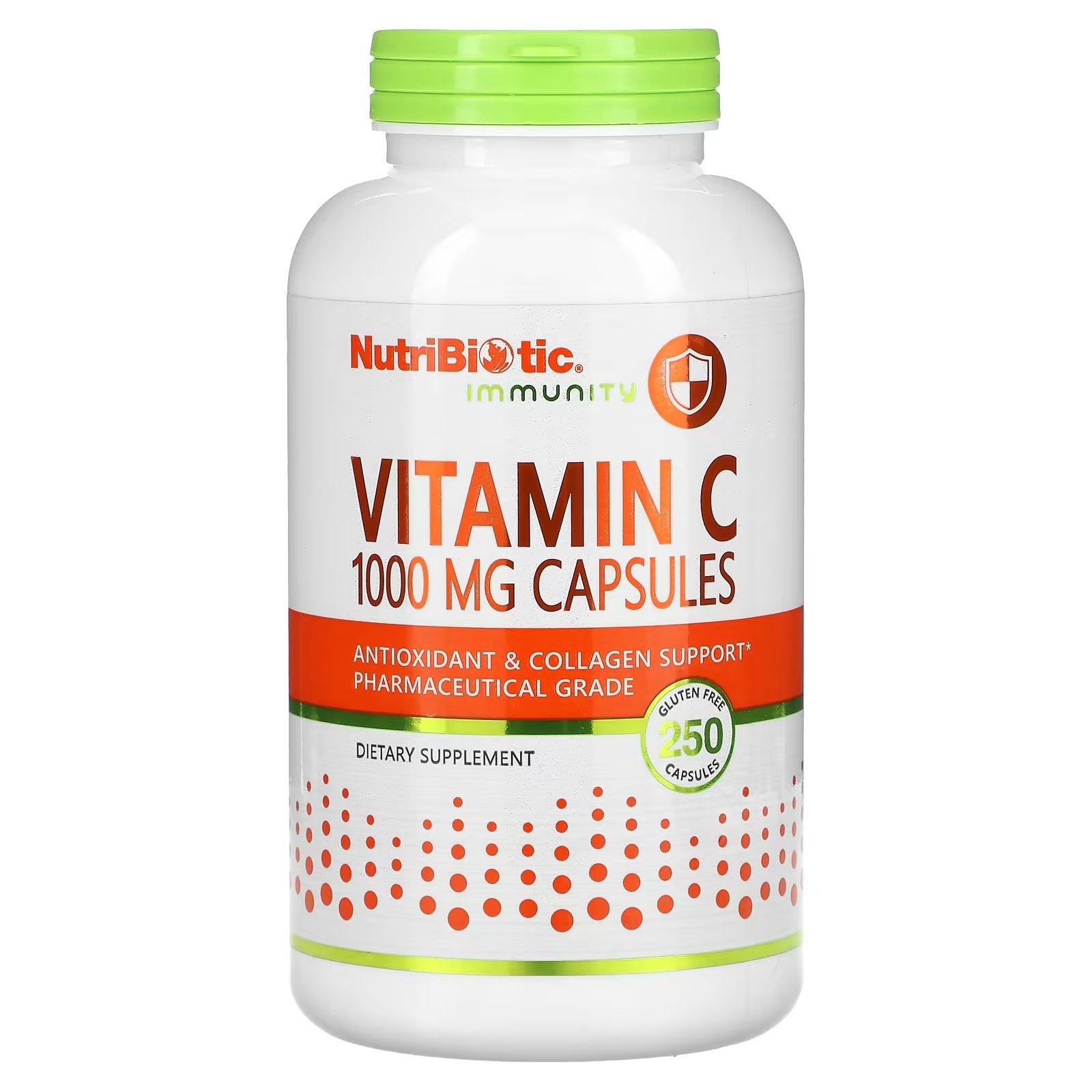 Vitamin C NutriBiotic Immunity 1000 mg, 250 capsules