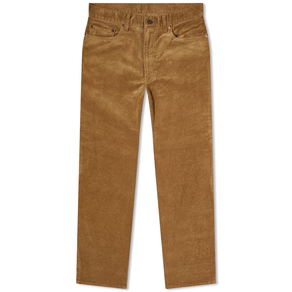 Beams Plus corduroy trousers with 5 pockets, beige