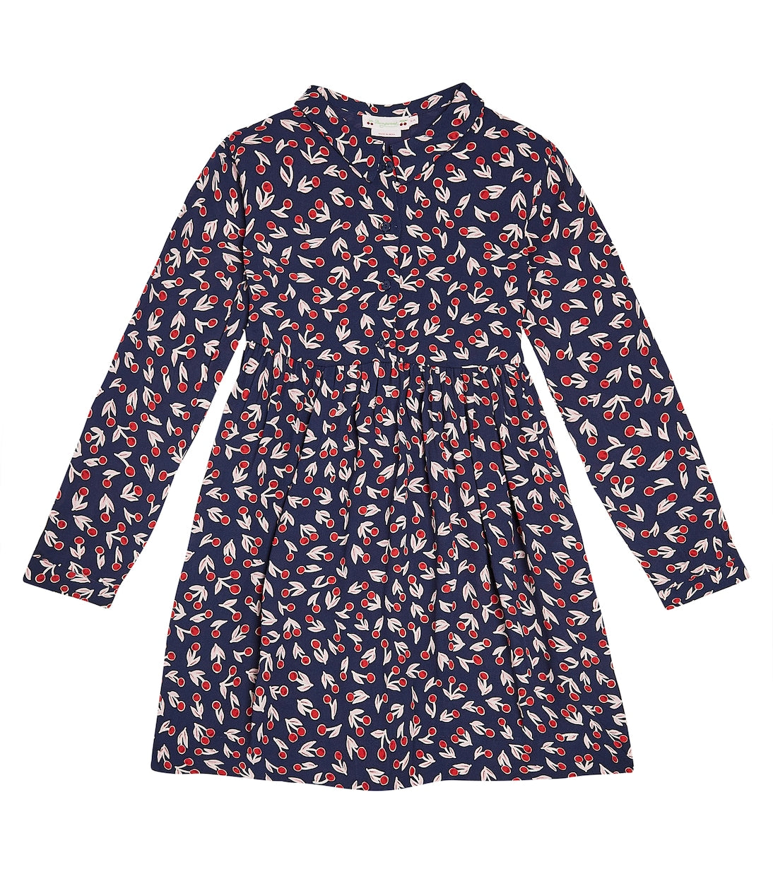 Fantine dress with Bonpoint print, blue