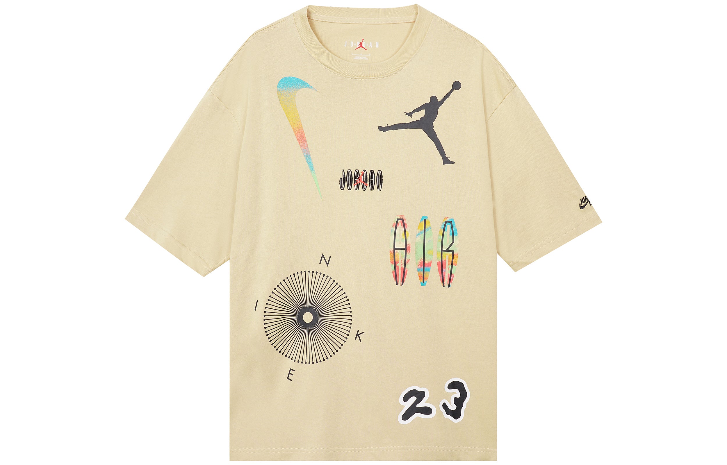 Men's Jordan T-shirt, khaki