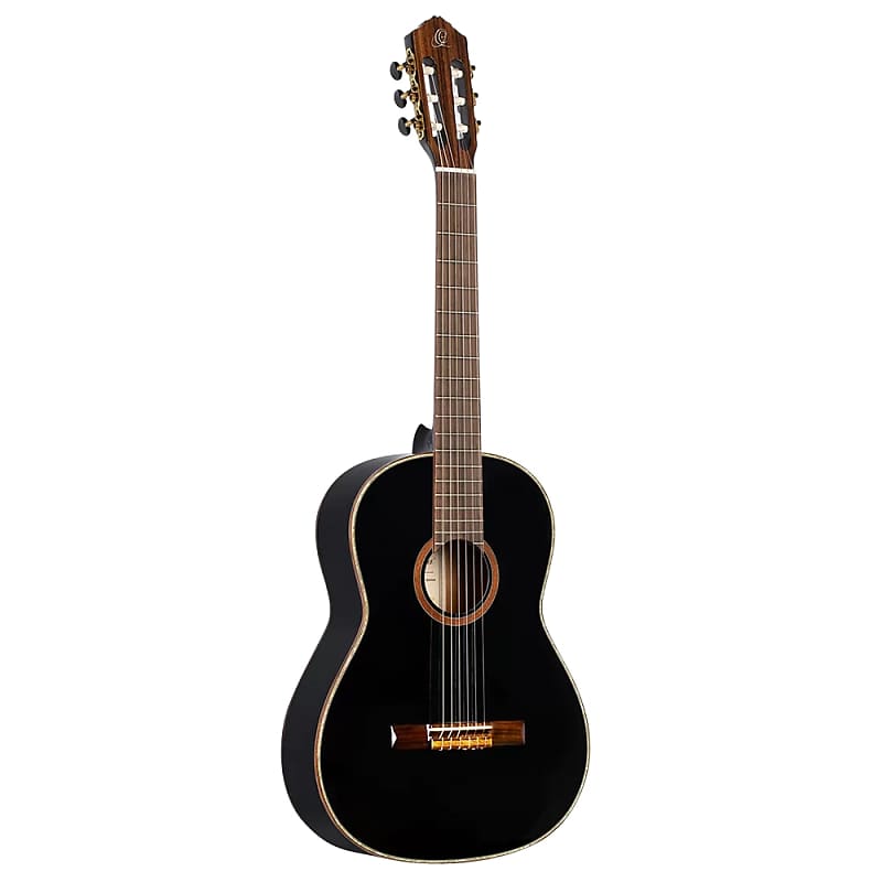 Acoustic guitar Ortega Family Series R221BK Classical Guitar 4/4, 52mm Nut, Deluxe Gig Bag