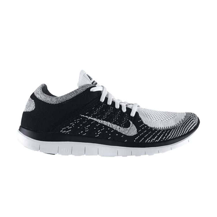 Nike Free 4.0 Flyknit 'White Black'