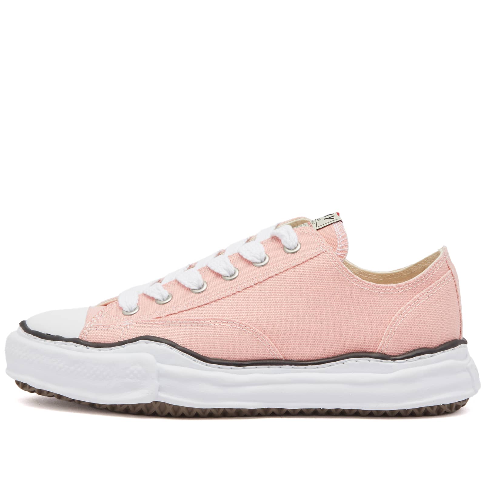 Maison Mihara Yasuhiro Peterson Original Sole Canvas Low Sneakers, pink