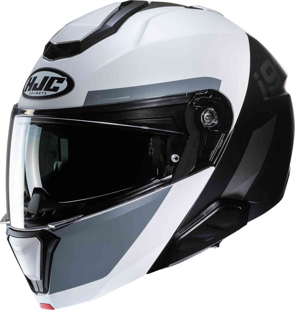 i91 Bina Helmet HJC, white/black/silver