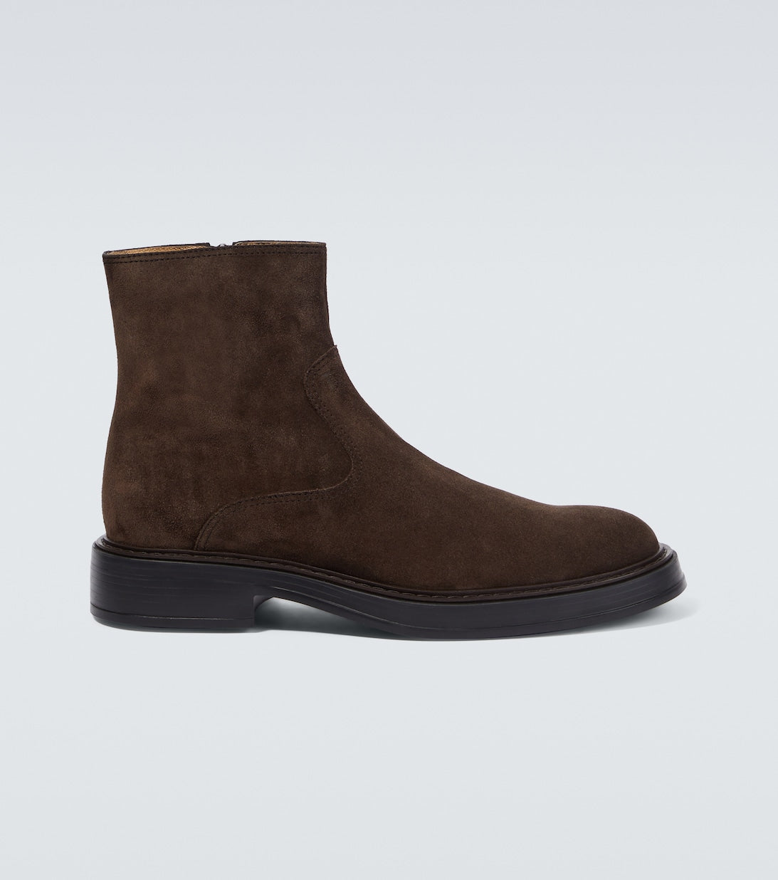 Tod's suede ankle boots, brown