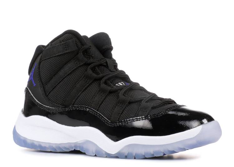 حذاء رياضي AIR JORDAN 11 RETRO BP 'SPACE JAM' 2016، باللون الأسود