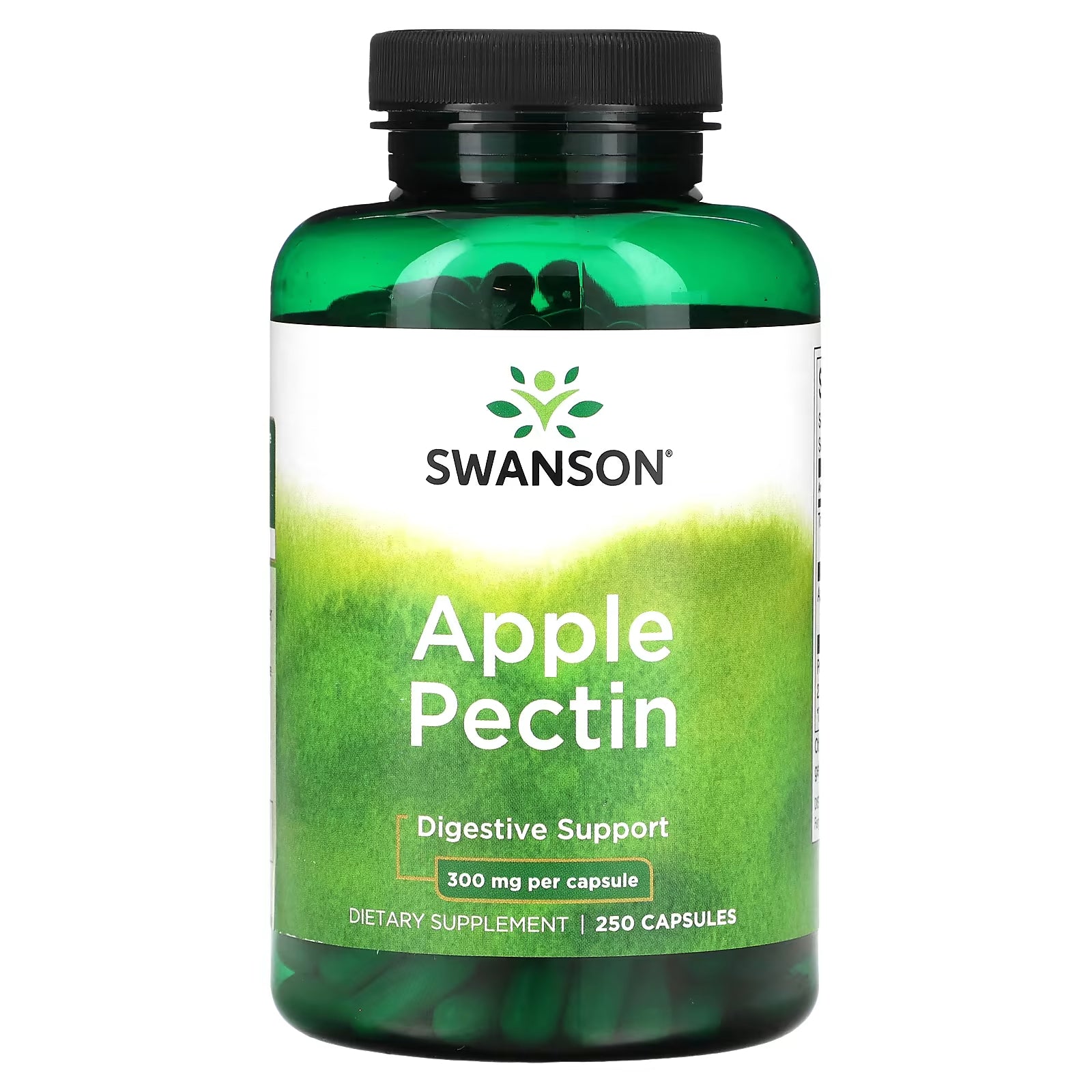 Dietary supplement Swanson Apple pectin 300 mg, 250 capsules