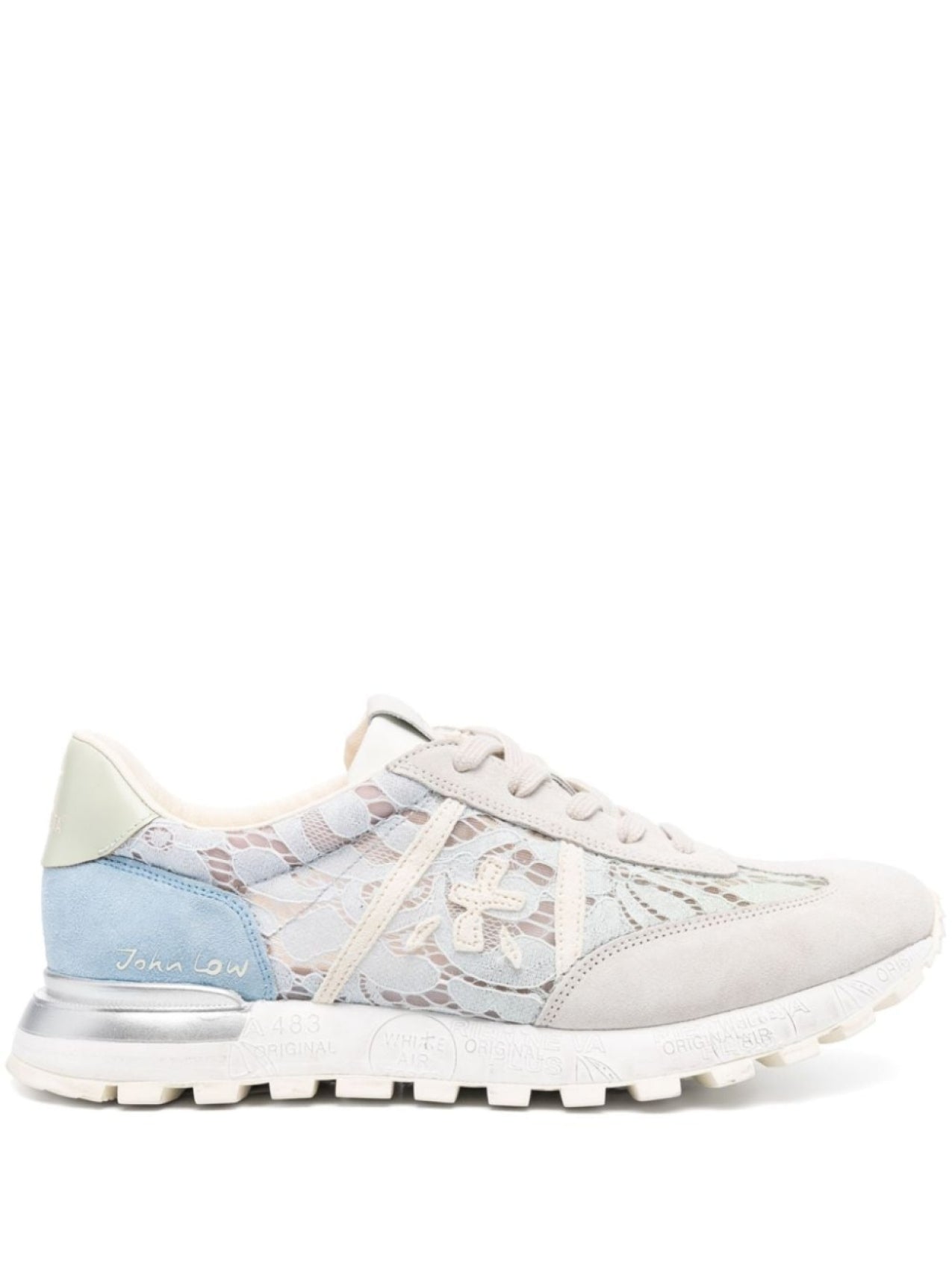 Premiata sneakers John Low 6801, gray