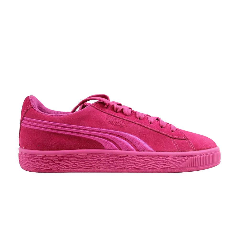 Suede Classic Badge Jr Puma sneakers, pink