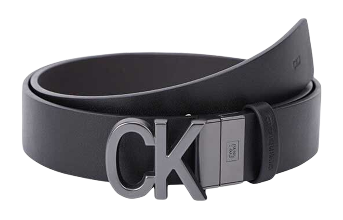 Men's Leather Belt Calvin Klein, Black